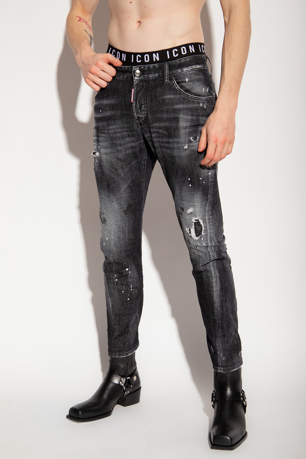 Sexy Twist' jeans Dsquared2 - GenesinlifeShops FO - Reiss Tie 